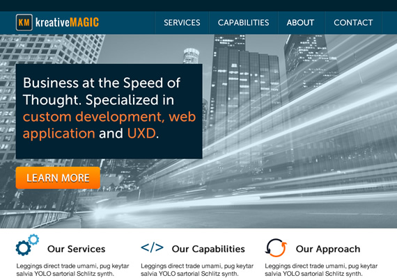 This is the website for Kreative Magic a consulting company that will launch in 2014.